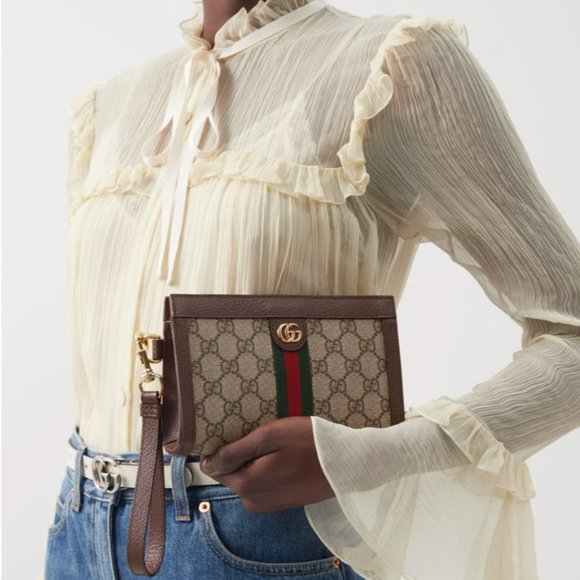 Gucci Handbags - Authentic Gucci Ophelia Clutch/Mini bag